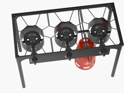 Camp Stove 2 3D model