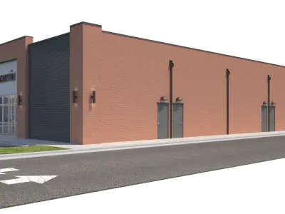 Retail-185 Retail Store 3D model purchase