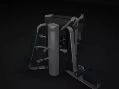 Multistation Tower Machine 3D model purchase