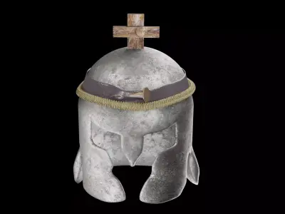 Knight Helmet 3D model buy