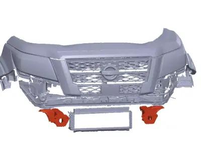 3D SCANNING REAL SCALE NISSAN NP300 2024 3D model