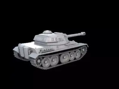 1961   Soviet  IS   Heavy Tank     3D Model 3D print model