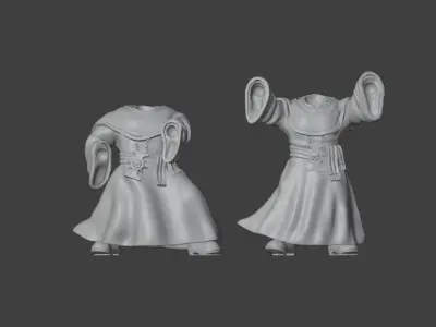 Imperial Priest 3D print model