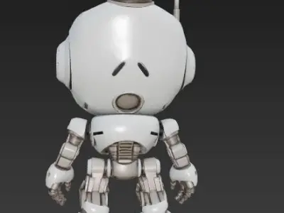 Cyborg 3D model