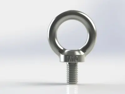 Eyebolt M10 3D model