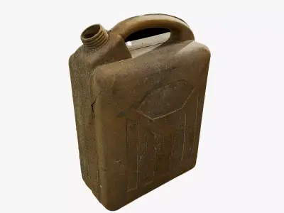 Anydrafts Oil container 01 Low-poly 3D model