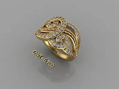 FASION RING 3D model 33
