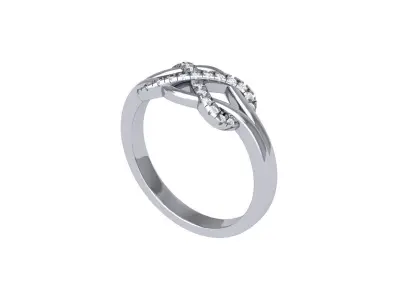 Wedding Ring  3D print model 183