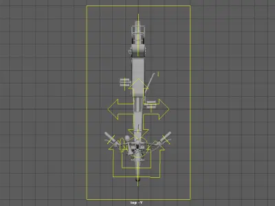 Rigged Bicycle  Free 3D model