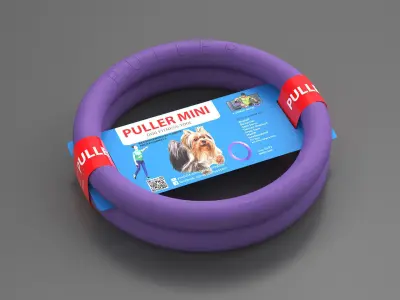 Dog Toy Puller Micro Package 3D model