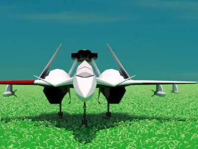 ADFX-01 Morgan Jet 3D model