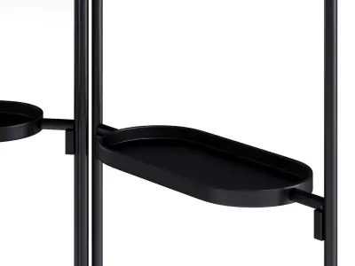 Vaniria standing mirror Low-poly 3D model