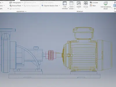 centrifugal pump 3d model  3D model