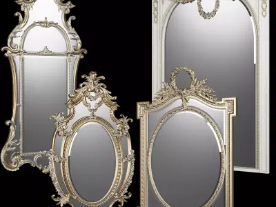 classical mirrors 3D model