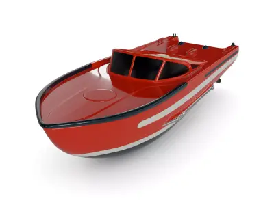 Motorboat 3D model
