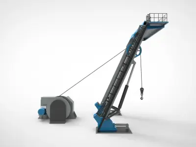 Offshore Lifting Equipment 3D model buy
