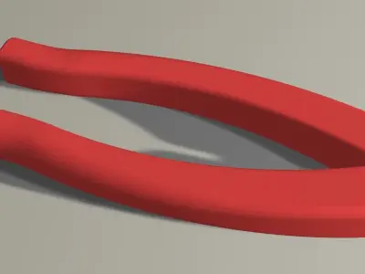 Pinzas pliers Free low-poly 3D model