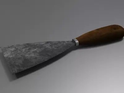 Spatula - Used look Free 3D model
