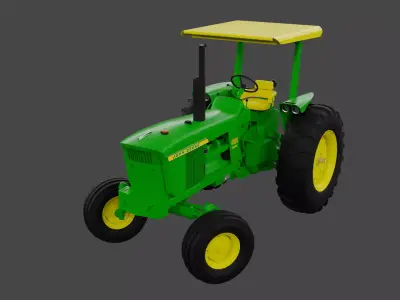 John Deere 4020 4010 4000 Synchroshift 3D model