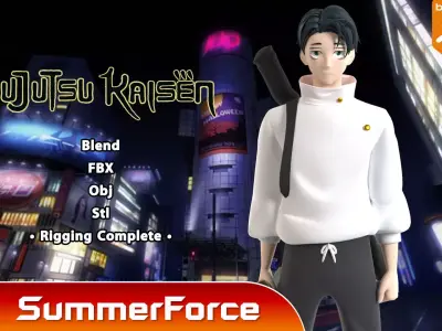Yuta Okkotsu - Jujutsu Kaisen SS3 3D model
