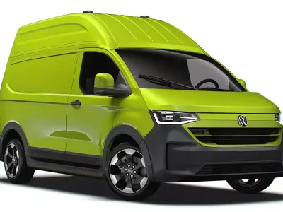 Volkswagen Transporter L1H2 2024 3D model