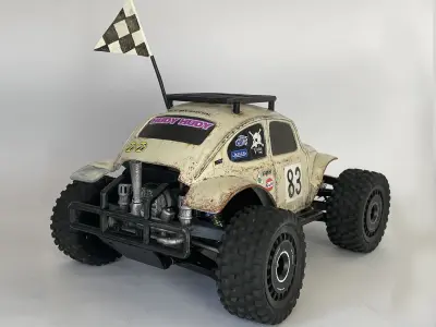 Baja Bug 3d printed body For MJX HYper GO 3D print model purchase