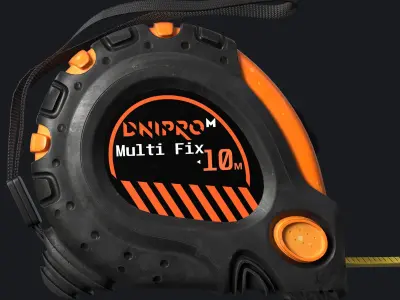 Roulette DniproM Low-poly 3D model