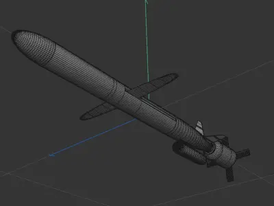 Cruise Missile 3D model