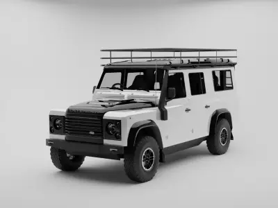Land rover defender 110 3D model