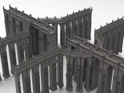 Arch Magician Bridges  3D model