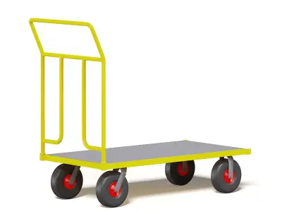 Trolley 3D Model dolly 3D model