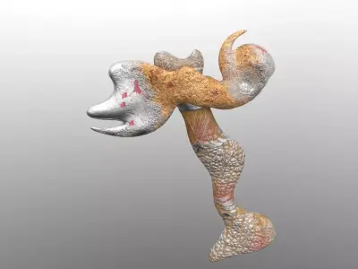 Hammer  Low-poly 3D model order