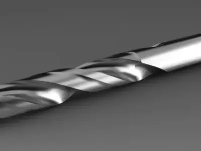 Drill Bit Free 3D model from CGTrader