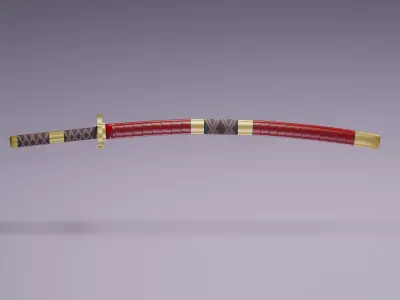 Zoro Sandai Kitetsu 3D model