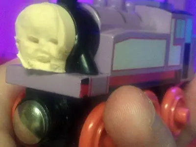 Violet the Train - Custom Train Faces Free 3D print model