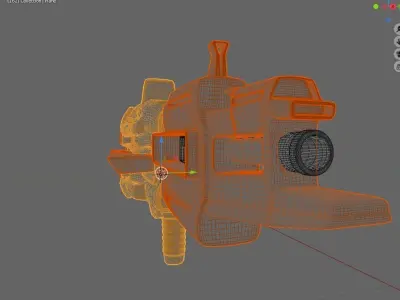 Nerf Gun Free 3D model