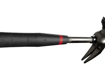 Pliers and Hummer tool set Low-poly Low-poly 3D model