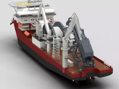 Apache II Ship 3D model