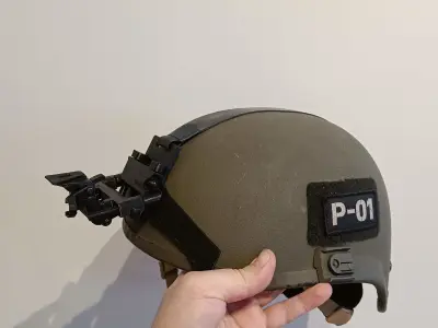Lucie Mount Style NVG display replica for reenactors 3D model