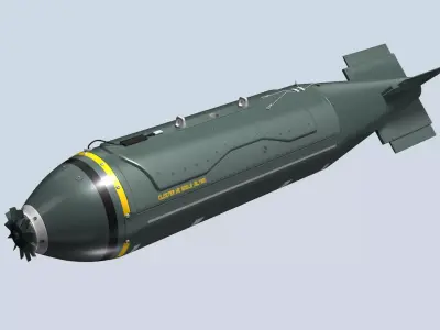 BL755 Cluster Bomb 3D model