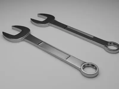 Wrench 3D model 13