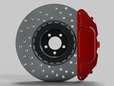 Disk Brake 3D model