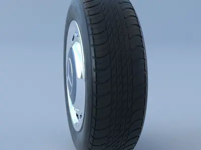 Mercedes-Benz Classic Wheel 3D model