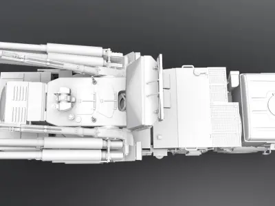 Pantsir S1 Scale model  3D print model