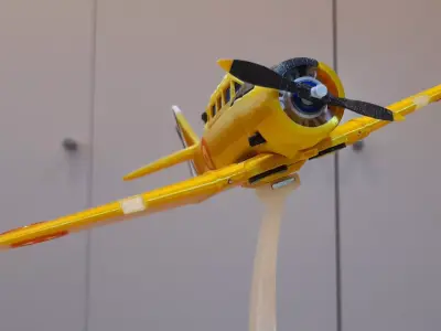 PLANE NORTH AMERICAN T-6 TEXAN 3D print model