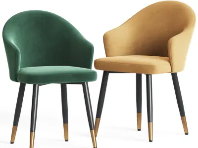 Natuo Dining Chairs 3D model