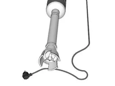 Robotcoupe hand blender cmp400vv 3D model