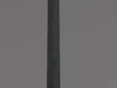 Pack of bladed weapon Low-poly 3D model