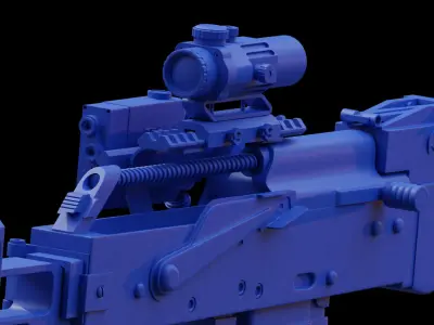 Concept AK-47 3D model