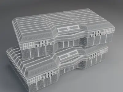 Military Crate-Box 3D model